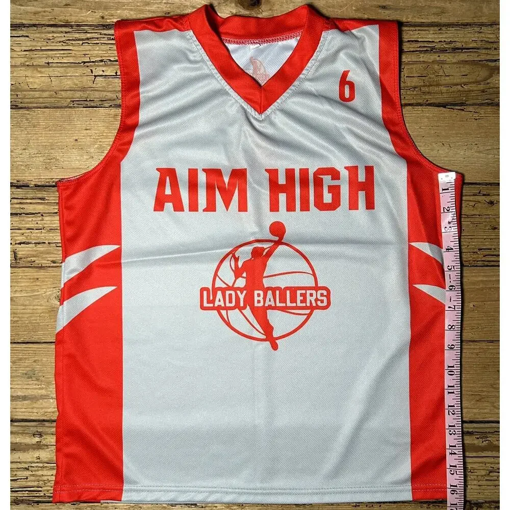 Aim High Lady Ballers Basketball Jersey Set Youth XL